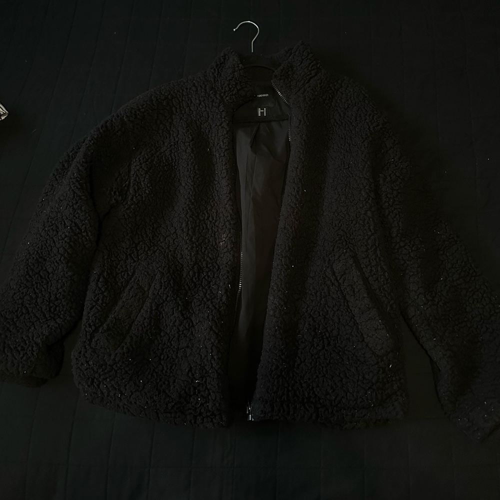 Forever 21 Women Sherpa jacket size medium